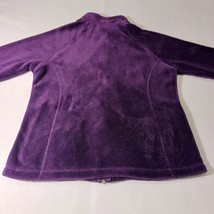 Danskin Now DN8634845 Women's Purple Full Zip Pocket Fleece Jacket Size L(12/14) image 9