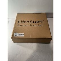 Fifth Start Garden Tool Set with Tote Caddy Kneeling Pad Shovel Rake Trowel - €25,92 EUR