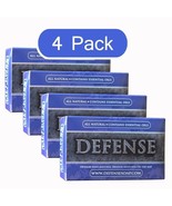 DEFENSE Soap Bar 4 oz - (4 PACK) -100% Natural &amp; Herbal Grade Tea Tree Oil  - $570.90 MXN