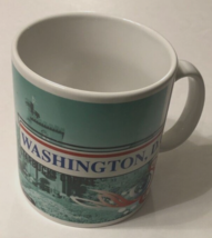 Starbucks Washington D.C. 1999 Vintage White House Ceramic Coffee Mug  4&quot; - £9.67 GBP