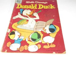 Vintage Comic Dell Oct. 1956 - Walt Disney&#39;s Donald Duck #45 - FAIR- M6 - £3.61 GBP