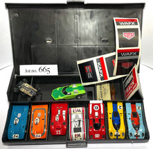 8pc New Old Stock 1972 AURORA AFX Non-Mag HO Slot Cars Unused Collection Lot665 - £314.64 GBP