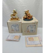 Lot Of (2) Rocking Horse Cherished Teddies - $19.80