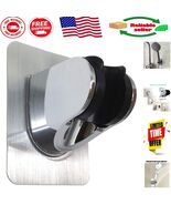Waterproof Adjustable Shower Head Holder - Strong Adhesive Wall Mount Br... - $15.88 CAD
