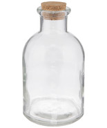 Clear Glass DRUGGIST BOTTLE 6 3/4&quot; prescription pharmacy Apothecary Jar ... - $42.58 CAD