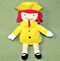 Madeline Plush Kohls Cares For Kids Stuffed Doll Character 14&quot; Yellow Coat Hat - £7.17 GBP
