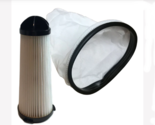 Hepa Filter and Cloth Reusable Vacuum Bag, Fits Hoover C2401 Backpack Vac - £28.64 GBP