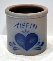 Tiffin Pottery, pottery, stoneware, crocks, farmhouse pottery, vintage crocks - £10.77 GBP