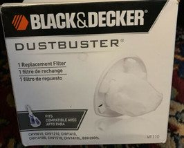 BLACK+DECKER Dustbuster 1 (one) Replacement Filter VF110 - £11.63 GBP