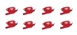 05-10 LS2 LS3 LS7 Corvette 05-06 GTO 06-07 CTS-V Ignition Coil 8-Pack RED MSD - £740.08 GBP