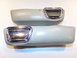 1968 69 70 71 72 Dodge Dart Plymouth Valiant Duster Tan Armrest Pair OEM - £67.29 GBP