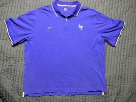 Nike Air Force Academy Falcons Polo Shirt  XL Blue - £14.01 GBP