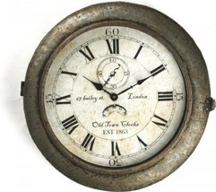 Clock Oyster Gray Iron - $339.00
