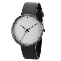 Nameless Minimalist Watch Stripe White Face Watch for Men, Watch for Wom... - £47.15 GBP