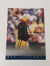 Brett Favre Green Bay Packers 2000 Upper Deck NFL Legends Card #22 - £0.78 GBP
