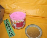 Bath &amp; Body Works Raspberry Tangerine Scented Jar Essential Oil Candle 14.5 - $34.64