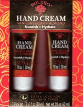 Vanilla Sugar + Almond Nourish + Hydrate Hand Cream 2 Pack Set Moisturize 2 x 1f - £8.67 GBP