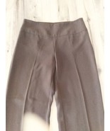 Joseph Ribkoff 10 Brown Side Zip Dress Pants Trouser - £16.24 GBP