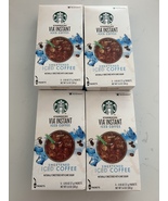 Starbucks Via Instant Sweetened Iced Coffee Lot of 4 Boxes Exp 12/21 - £22.79 GBP