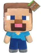 Mojang Minecraft Steve Plush Pillow Super Soft Polyester Microfiber, 16&quot; - $492.06 MXN