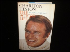 Charlton Heston The Actor&#39;s Life Journals 1956-1976 1978 Movie Book - $20.00