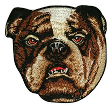 Pitbull Bulldogs Patch Vintage Kennels Dog Embroidery Applique Iron On Patches - £14.95 GBP