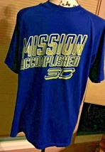 Under Armour Golden State Warriors Basketball Curry Mission Accomplished Shirt - £5.49 GBP