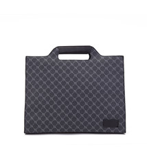 Men&#39;s Plaid Shoulder Bag Men&#39;s Crossbody Bag Business Commuter Handbag W... - £28.99 GBP