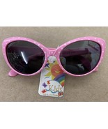  Girls Cat Eye Fashion Plastic Sunglasses Pink Polka Dot Frames NWT - $10.60