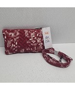 Lug Peekaboo Flourish Red Clearview Convertible Crossbody Purse Wristlet... - $915.92 MXN
