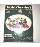 DALE BURDETT Counted Cross Stitch Kit - SANTA EXPRESS - with Frame - $12.75 CAD