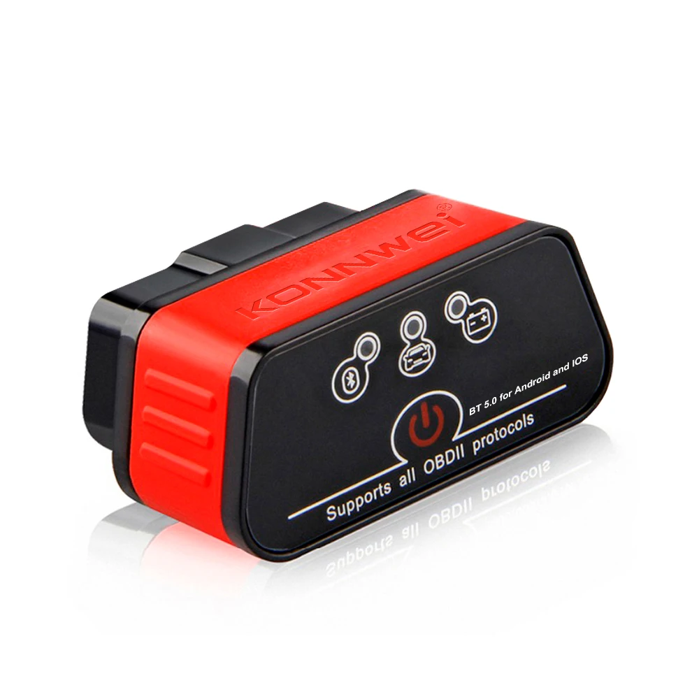 ELM327 OBD2 Car Scanner KONNWEI Bluetooth-compatible 5.0 ELM 327 V 1.5 Car Diagn - £61.63 GBP