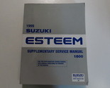 1999 Suzuki Stima 1800 Supplementare Servizio Riparazione Manuale Fabbri... - £63.39 GBP