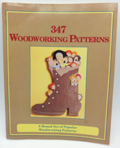 347 Woodworking Patterns Book 1992 Uncut DIY Craft - $9.89
