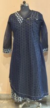 Kurti Kurta Damen Indian Designer Tunika Freizeit Ethnisch Bedruckt Kleidung Top - £27.57 GBP
