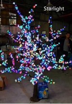 Multi-color Change 21 Functions LED Cherry Blossom Tree Light Fake Natural Trunk - £631.70 GBP