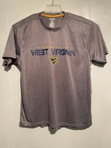 West Virginia Mountaineers Spell Out  T-Shirt Men&#39;s Gray Size X-Large Pr... - $175.51 MXN