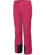 Slalom Women&#39;s Insulated Cargo Snow Pants, Bright Rose Pink-Large - £32.57 GBP