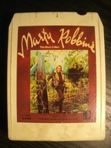 8 Track-Marty Robbins-This Much A Man- Refurbished &amp; TESTED! - £13.32 GBP
