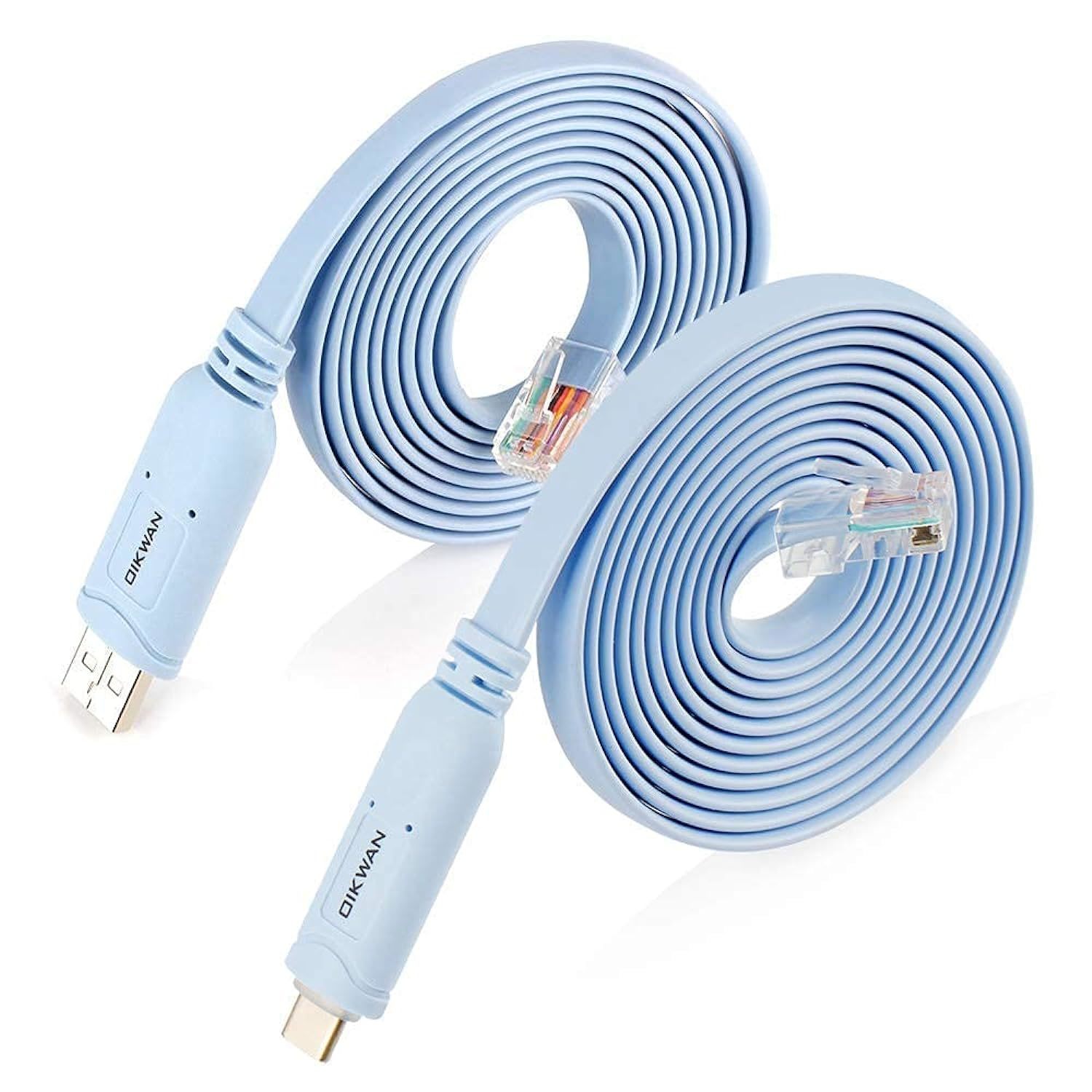 6Ft Usb And Usb C To Rj45 Cisco Console Cable For Cisco, Netgear, Ubiquity, Link - $38.99