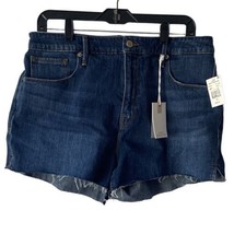 Good American Good Cut Off Shorts Blue 464 GCOS991C Womens Size 14 32 NWT New - £33.98 GBP