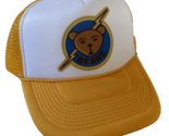 Vintage Bad News Bears Hat Movie Trucker Hat Adjustable snapback Yellow Cap - £14.13 GBP
