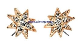 Earring Celestial Spirits Stud Earrings ~ Goldtone ~ Pierced NEW in Box ~ - £15.78 GBP