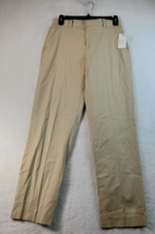 Tommy Hilfiger Dress Pants Youth Size 14 Tan Cotton Pockets Belt Loops Pull On - £12.11 GBP
