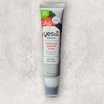 1 x Yes To Tomatoes Clear Skin Detoxifying Charcoal Peel-Off Face Mask 2 Fl Oz - £23.32 GBP