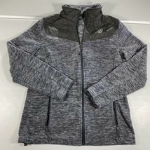 New Balance Jacket Womens Medium Gray 1/4 Zip Pullover Ladies Activewear... - £17.78 GBP