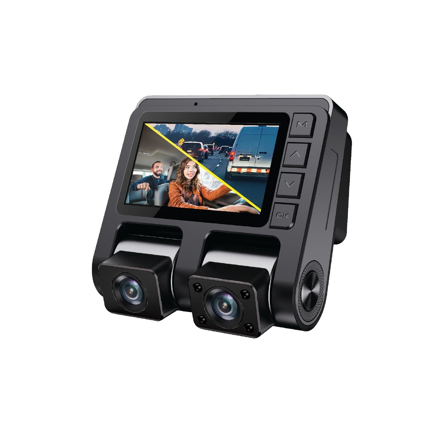 myGEKOgear Orbit D110 2 Channel 1080P Front/Rear Dashcam with 2&quot; Display... - $159.80