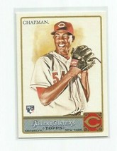 Aroldis Chapman (Cincinnati Reds) 2011 Topps Allen &amp; Ginter Rookie Card #5 - £7.43 GBP