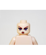 Gift Toys Head Angry Purple Eyes female Head DIY Minifigure Mini Action ... - $7.80