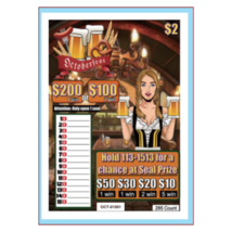 NEW pull tickets Oktober Fest  - Seal Cards, Holder Tabs - €59,89 EUR